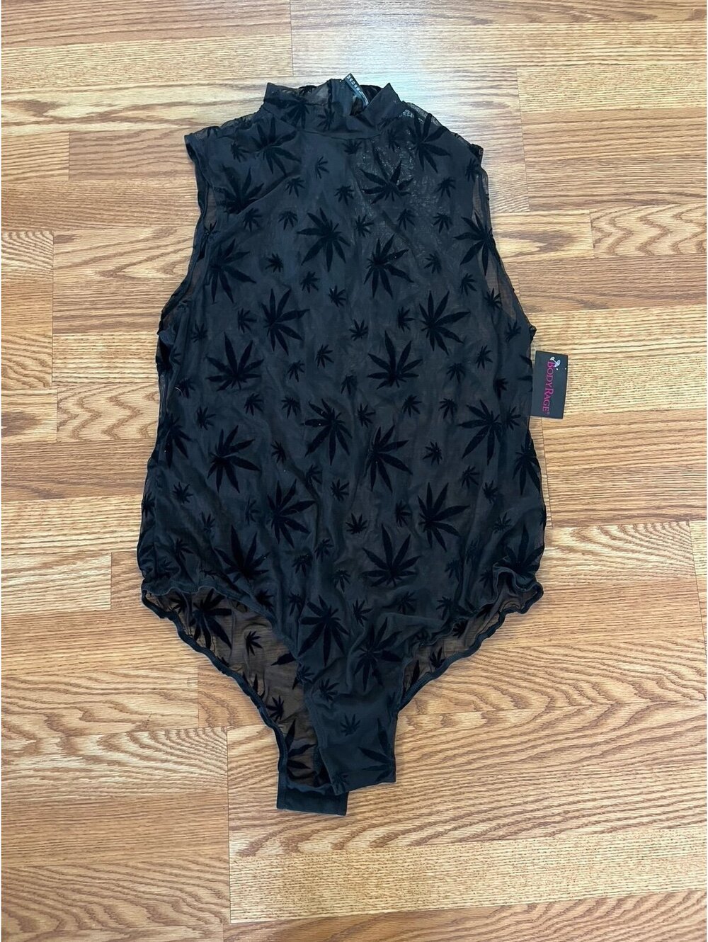 Spencer’s Body Rage Sheer Bodysuit. Size 2X. NWT